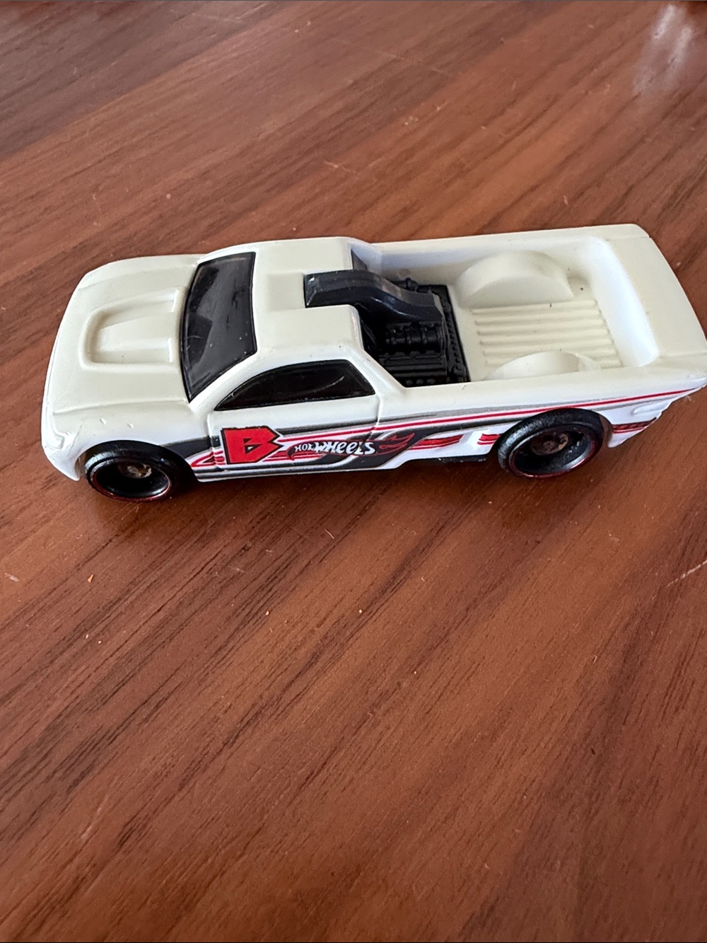 Hot Wheels White Bedlam Redline 2003